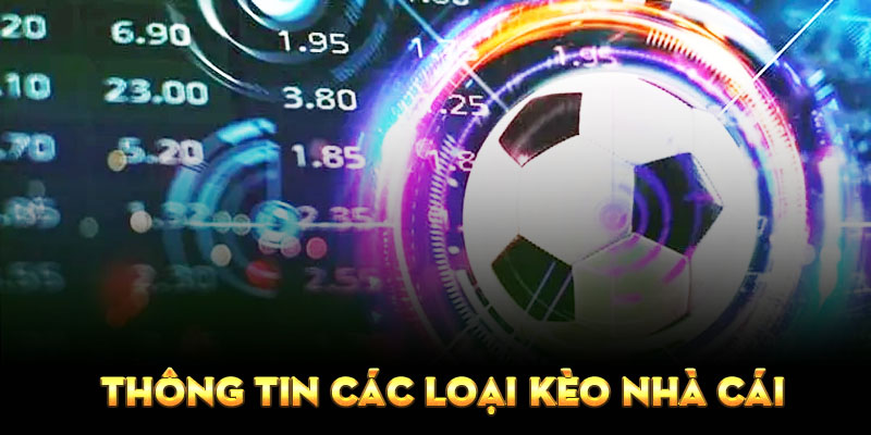 Các loại kèo nhà cái được cung cấp tại keonhacai.schule